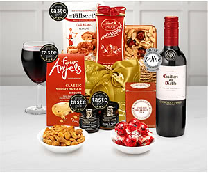 Brunel Hamper With Red Wine